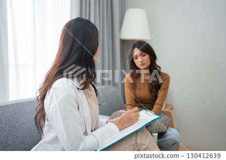 Therapist Consultation An Engaging and Insightful Dialogue Between Two Women 130412639