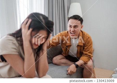 Emotional Conflict A Tense Talk Between Two Young Adults About Their Feelings Emotional Conflict A Tense Talk Between Two Young Adults About Their Feelings 130413009