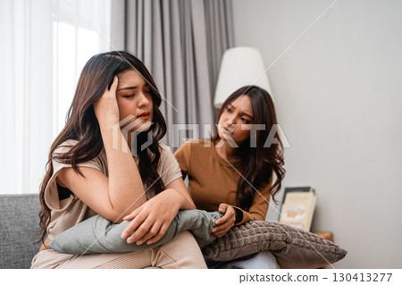 Supportive Friends Comforting Each Other Through Difficult Times Together Always Supportive Friends Comforting Each Other Through Difficult Times Together Always 130413277
