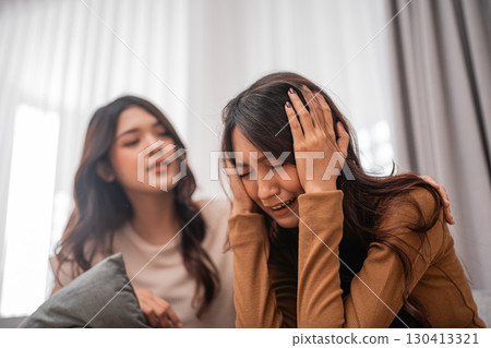 Support and care from friends during tough times is invaluable and meaningful Support and care from friends during tough times is invaluable and meaningful 130413321