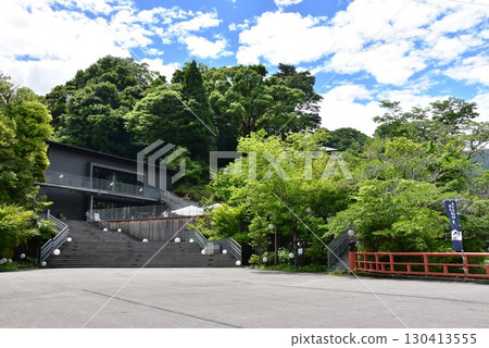 湯河原町、萬葉公園、湯河原總湯入口露台、落合橋、螢火蟲花園旗幟 湯河原町、萬葉公園、湯河原總湯入口露台、落合橋、螢火蟲花園旗幟 130413555