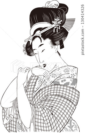 浮世繪女子第107號 130414326