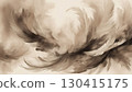 Monochrome Brushwork Emphasizing Texture And Depth 130415175