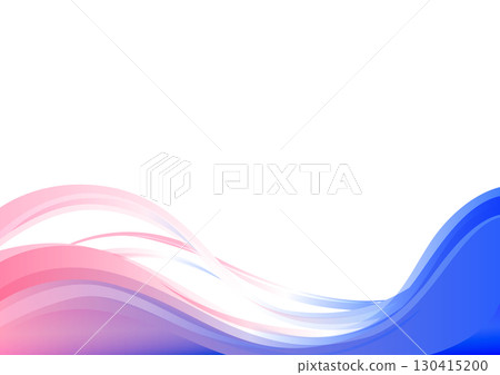 Blue and pink wave pattern, waves 130415200