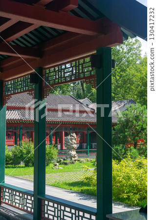 traditional pavilion in chinese garden traditional pavilion in chinese garden 130417232