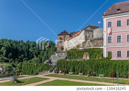 State Castle Becov above the village of Becov nad Teplou in Czech Republic State Castle Becov above the village of Becov nad Teplou in Czech Republic 130418245