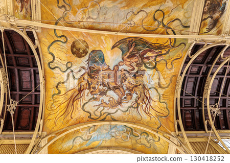 Spa center and colonnade of the famous Marianske Lazne spa, Czech Republic Spa center and colonnade of the famous Marianske Lazne spa, Czech Republic 130418252