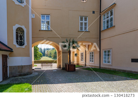 The grounds of the country residence of the Czech President - Lany Castle, Czech Republic 130418273