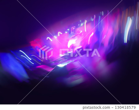 Abstract blurred background of disco club with people dancing Abstract blurred background of disco club with people dancing 130418579
