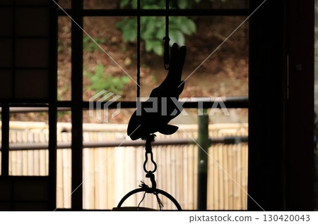 Silhouette of a hearth decoration Silhouette of a hearth decoration 130420043