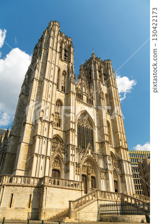 Cathedral of St. Michael and St. Gudula. Brussels, Belgium Cathedral of St. Michael and St. Gudula. Brussels, Belgium 130422173