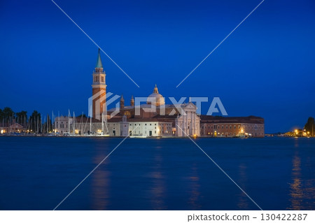 Chiesa di San Giorgio Maggiore and Blue Hour 130422287