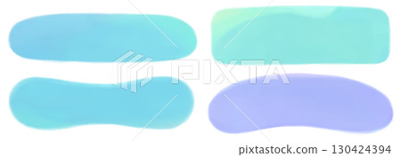 充滿活力的藍天水彩語音泡棉框架 充滿活力的藍天水彩語音泡棉框架 130424394