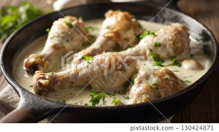 Creamy Chicken Skillet 130424871