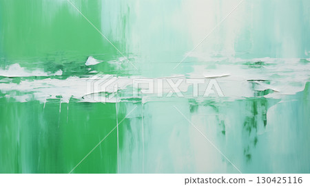 Abstract green and white minimalist art background 130425116