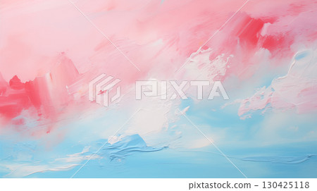 Abstract art pink and blue sky background 130425118