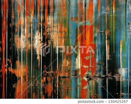Abstract art colorful stripes background 130425267