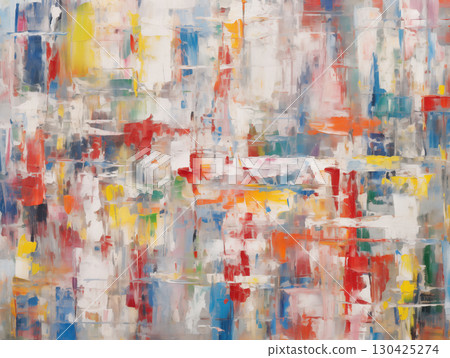 Colorful abstract art pastel background 130425274