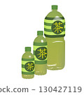日用品插畫素材：塑膠瓶、茶葉、大中小組合（1_1） 130427119