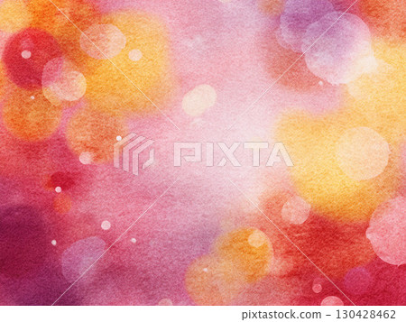 受秋葉啟發的水彩風格漸層背景 130428462