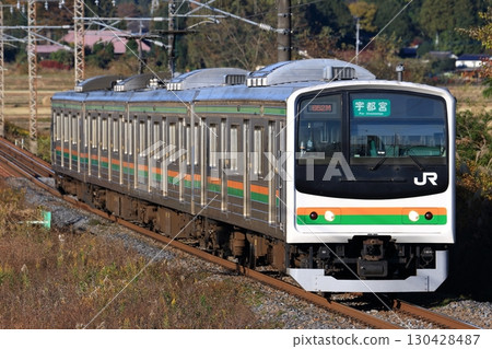 JNR 205 series train: Utsunomiya Line JNR 205 series train: Utsunomiya Line 130428487