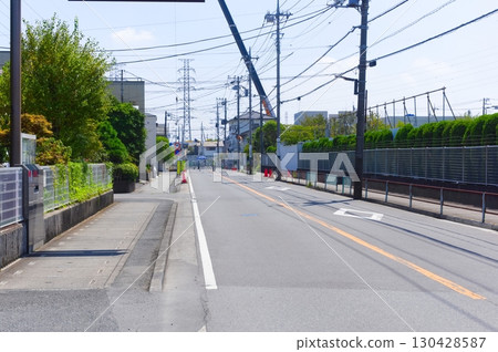 2025年8月埼玉縣八潮市道路塌陷事故現場週邊 130428587