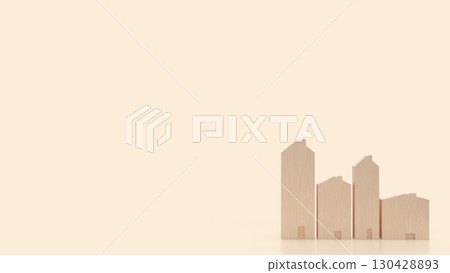 The Wood House for property concept 3d Rendering. The Wood House for property concept 3d Rendering. 130428893