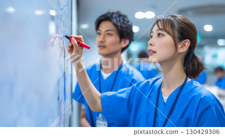 醫療保健專業人員舉行策略會議 醫療保健專業人員舉行策略會議 130429306