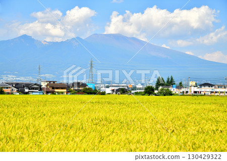 從佐久市前山眺望淺間山（長野縣佐久市）[2025年9月] 130429322