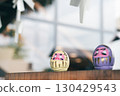 Colorful mini Daruma dolls in Takasaki 130429543