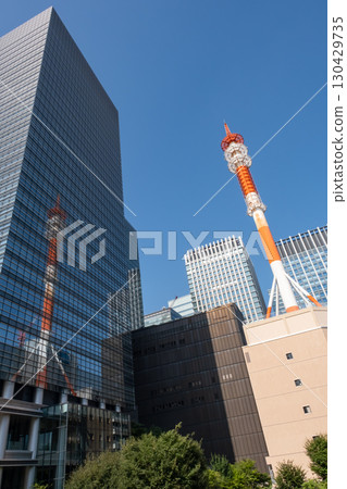 風景與摩天大樓 130429735