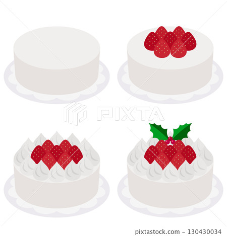 草莓裝飾蛋糕裝飾過程插圖集 130430034