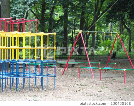 Jungle gym and swings Jungle gym and swings 130430168