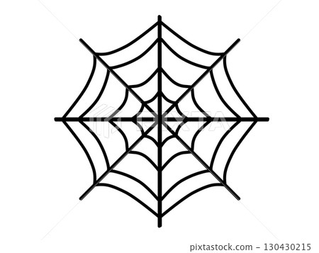 Simple spider web icon (black) Simple spider web icon (black) 130430215