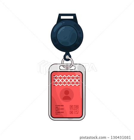 illustration of ID Card holder illustration of ID Card holder 130431081