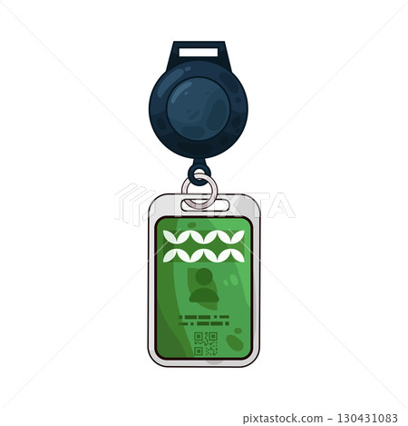 illustration of ID Card holder 130431083