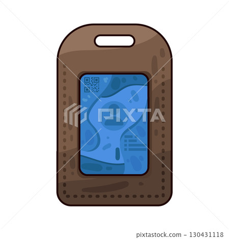 illustration of ID Card case 130431118