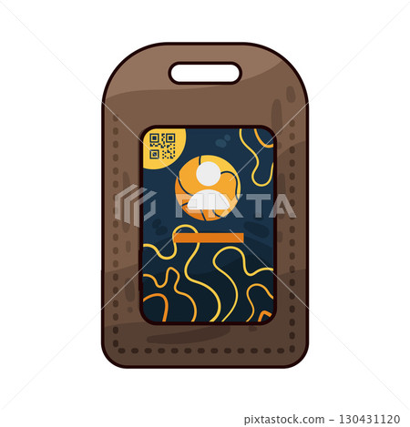 illustration of ID Card case 130431120