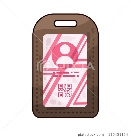 illustration of ID Card case 130431134
