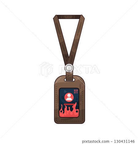 illustration of ID Card holder 130431146