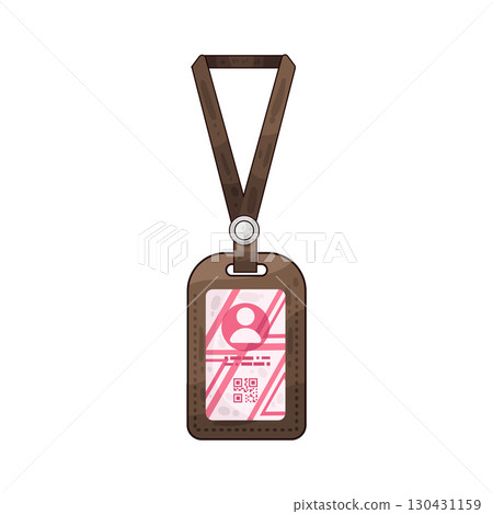 illustration of ID Card holder 130431159
