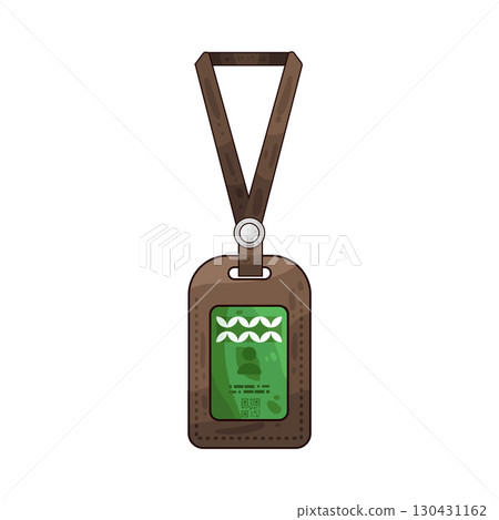 illustration of ID Card holder illustration of ID Card holder 130431162