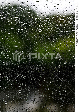 Raindrops on the car window Raindrops on the car window 130431516