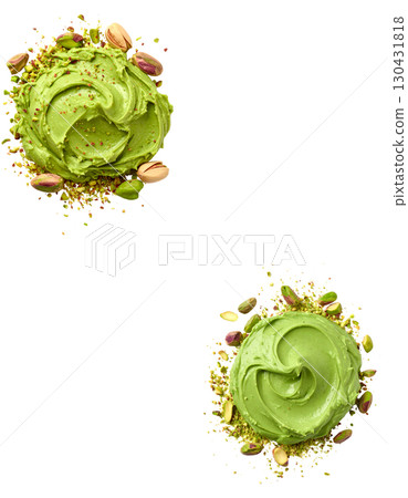 Fresh white green tea, organic herbs isolated for health isolated on white background 130431818