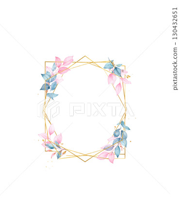 Abstract colorful circles forming a global design concept with blue and green tones. 130432651