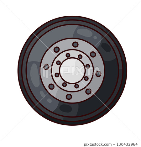 illustration of tire illustration of tire 130432964