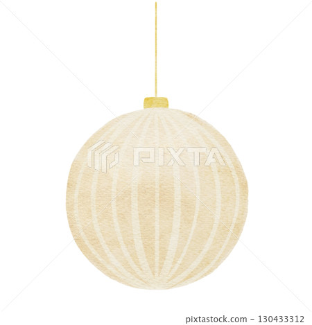 水彩畫裝飾品的插圖 130433312