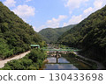 Mukogawa Valley as seen from Takedao Station 130433698