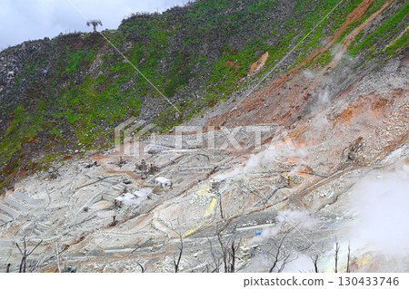 Hakone Owakudani scenery 130433746