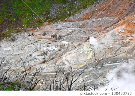 箱根大湧谷風景 130433783